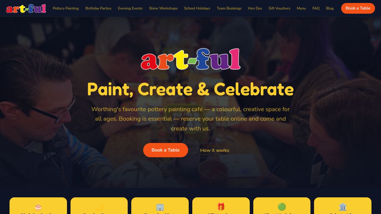 art-ful Pottery Café